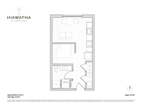 Studio Apartment Centrally located on Longfellow Square in Portland Maine.  Walk to Old Port restaurants, Downtown Offices, and Entertainment Venues. Features In-Unit Laundry, Kitchen and Bathroom. Pet Friendly, Gym, 2nd Floor Lounge, On-Site Parking.